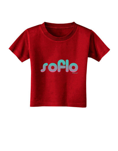 SoFlo - South Beach Style Design Toddler T-Shirt Dark by TooLoud-Toddler T-Shirt-TooLoud-Red-2T-Davson Sales