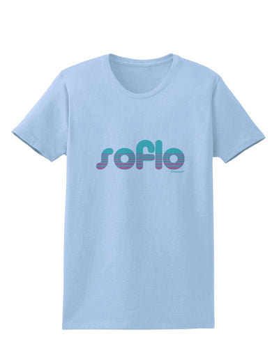 SoFlo - South Beach Style Design Womens T-Shirt by TooLoud-Womens T-Shirt-TooLoud-Light-Blue-X-Small-Davson Sales