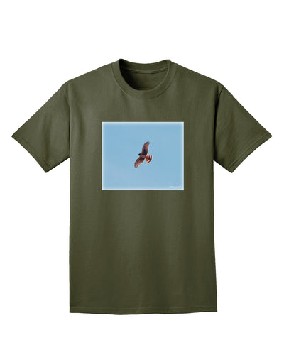 Soaring Peregrine Adult Dark T-Shirt-Mens T-Shirt-TooLoud-Military-Green-Small-Davson Sales