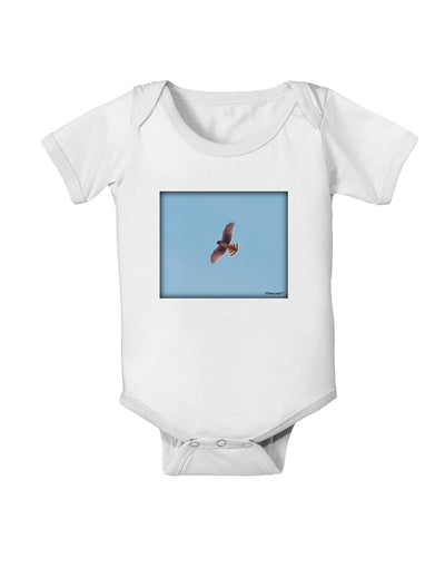 Soaring Peregrine Baby Romper Bodysuit-Baby Romper-TooLoud-White-06-Months-Davson Sales