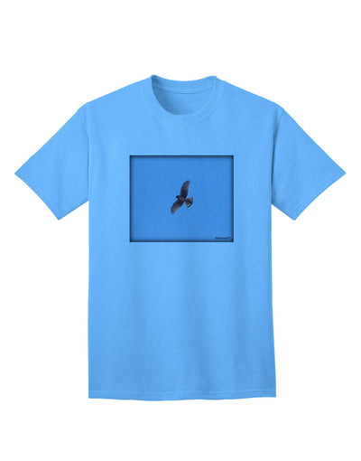 Soaring Peregrine - Premium Adult T-Shirt Collection-Mens T-shirts-TooLoud-Aquatic-Blue-Small-Davson Sales