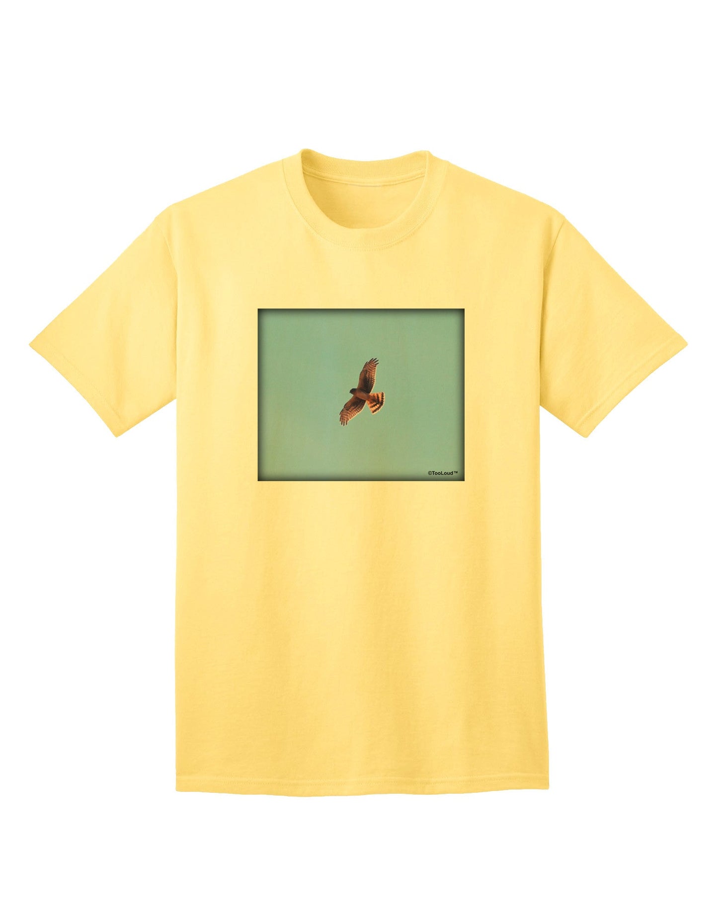 Soaring Peregrine - Premium Adult T-Shirt Collection-Mens T-shirts-TooLoud-Yellow-Small-Davson Sales