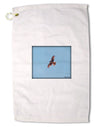 Soaring Peregrine Premium Cotton Golf Towel - 16 x 25 inch-Golf Towel-TooLoud-16x25"-Davson Sales