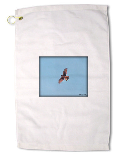 Soaring Peregrine Premium Cotton Golf Towel - 16 x 25 inch-Golf Towel-TooLoud-16x25"-Davson Sales