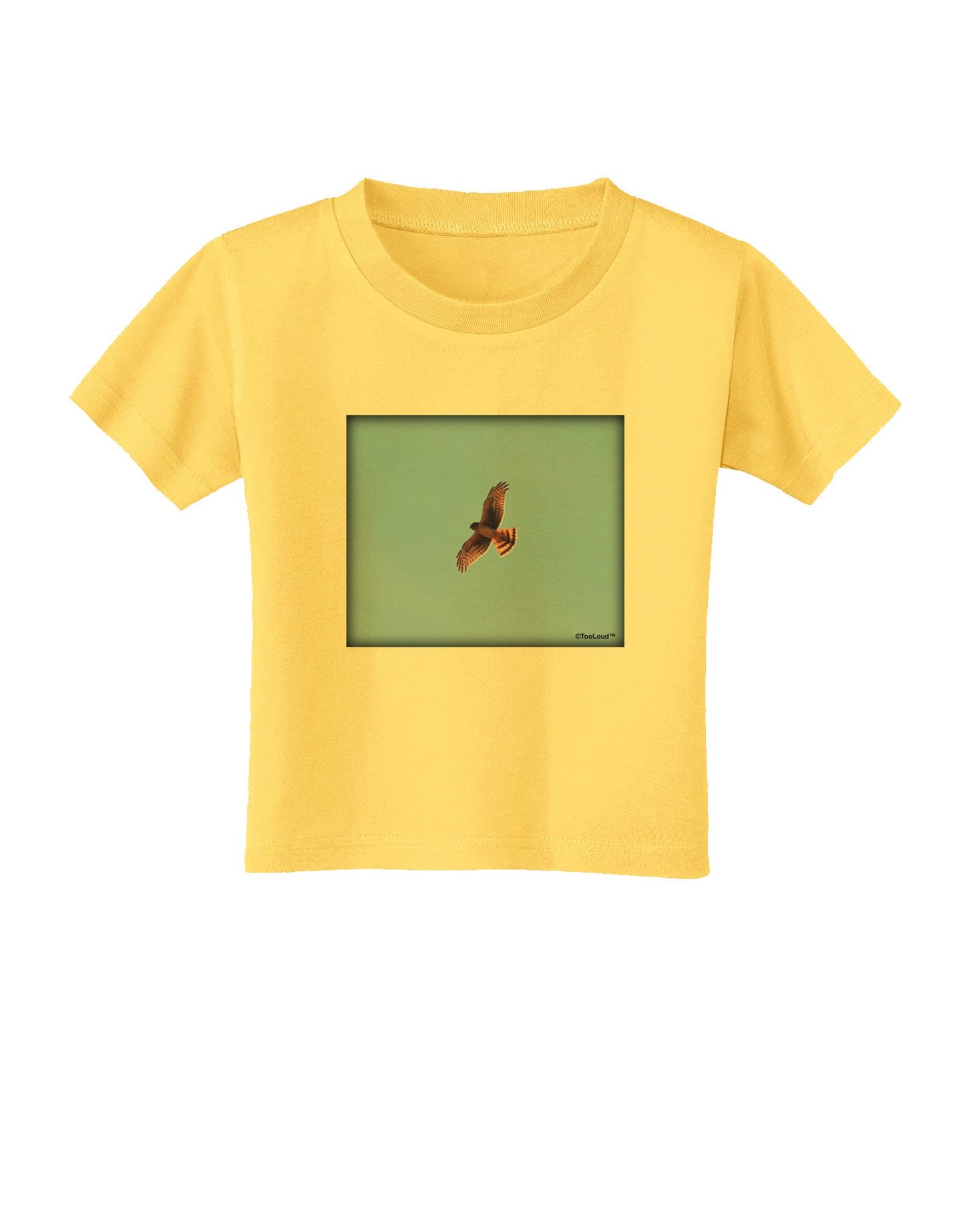 Soaring Peregrine Toddler T-Shirt-Toddler T-Shirt-TooLoud-Yellow-2T-Davson Sales