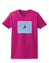 Soaring Peregrine Womens Dark T-Shirt-TooLoud-Hot-Pink-Small-Davson Sales