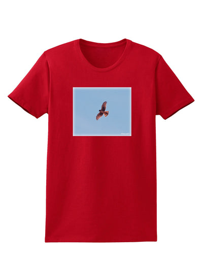 Soaring Peregrine Womens Dark T-Shirt-TooLoud-Red-X-Small-Davson Sales