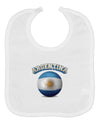 Soccer Ball Flag - Argentina Baby Bib