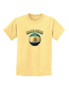 Soccer Ball Flag - Argentina Childrens T-Shirt-Childrens T-Shirt-TooLoud-Daffodil-Yellow-X-Small-Davson Sales