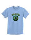 Soccer Ball Flag - Brazil Childrens T-Shirt-Childrens T-Shirt-TooLoud-Light-Blue-X-Small-Davson Sales