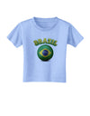 Soccer Ball Flag - Brazil Toddler T-Shirt-Toddler T-Shirt-TooLoud-Aquatic-Blue-2T-Davson Sales