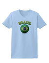 Soccer Ball Flag - Brazil Womens T-Shirt-Womens T-Shirt-TooLoud-Light-Blue-X-Small-Davson Sales