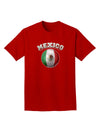 Soccer Ball Flag - Mexico Adult Dark T-Shirt-Mens T-Shirt-TooLoud-Red-Small-Davson Sales