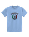 Soccer Ball Flag - Mexico Childrens T-Shirt-Childrens T-Shirt-TooLoud-Light-Blue-X-Small-Davson Sales