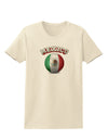 Soccer Ball Flag - Mexico Womens T-Shirt-Womens T-Shirt-TooLoud-Natural-X-Small-Davson Sales