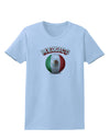 Soccer Ball Flag - Mexico Womens T-Shirt-Womens T-Shirt-TooLoud-Light-Blue-X-Small-Davson Sales