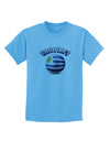 Soccer Ball Flag - Uruguay Childrens T-Shirt-Childrens T-Shirt-TooLoud-Aquatic-Blue-X-Small-Davson Sales