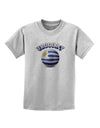 Soccer Ball Flag - Uruguay Childrens T-Shirt-Childrens T-Shirt-TooLoud-AshGray-X-Small-Davson Sales