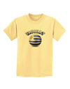 Soccer Ball Flag - Uruguay Childrens T-Shirt-Childrens T-Shirt-TooLoud-Daffodil-Yellow-X-Small-Davson Sales