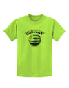 Soccer Ball Flag - Uruguay Childrens T-Shirt-Childrens T-Shirt-TooLoud-Lime-Green-X-Small-Davson Sales