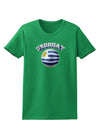 Soccer Ball Flag - Uruguay Womens Dark T-Shirt-TooLoud-Kelly-Green-X-Small-Davson Sales