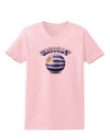 Soccer Ball Flag - Uruguay Womens T-Shirt-Womens T-Shirt-TooLoud-PalePink-X-Small-Davson Sales
