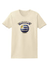 Soccer Ball Flag - Uruguay Womens T-Shirt-Womens T-Shirt-TooLoud-Natural-X-Small-Davson Sales