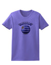 Soccer Ball Flag - Uruguay Womens T-Shirt-Womens T-Shirt-TooLoud-Violet-X-Small-Davson Sales
