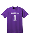 Soccer Dad Jersey Adult Dark T-Shirt by TooLoud-Mens T-Shirt-TooLoud-Purple-Small-Davson Sales