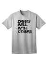 Socially Compatible Adult T-Shirt for Group Gatherings by TooLoud-Mens T-shirts-TooLoud-AshGray-Small-Davson Sales