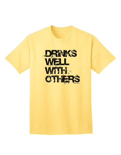 Socially Compatible Adult T-Shirt for Group Gatherings by TooLoud-Mens T-shirts-TooLoud-Yellow-Small-Davson Sales