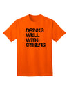 Socially Compatible Adult T-Shirt for Group Gatherings by TooLoud-Mens T-shirts-TooLoud-Orange-Small-Davson Sales