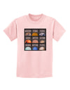 Solar System Squares Childrens T-Shirt-Childrens T-Shirt-TooLoud-PalePink-X-Small-Davson Sales