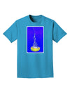 Solo Jellyfish Watercolor Adult Dark T-Shirt-Mens T-Shirt-TooLoud-Turquoise-Small-Davson Sales