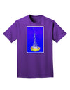 Solo Jellyfish Watercolor Adult Dark T-Shirt-Mens T-Shirt-TooLoud-Purple-Small-Davson Sales