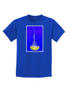 Solo Jellyfish Watercolor Childrens Dark T-Shirt-Childrens T-Shirt-TooLoud-Royal-Blue-X-Small-Davson Sales