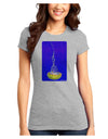 Solo Jellyfish Watercolor Juniors T-Shirt-Womens Juniors T-Shirt-TooLoud-Ash-Gray-Juniors Fitted X-Small-Davson Sales