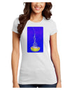 Solo Jellyfish Watercolor Juniors T-Shirt-Womens Juniors T-Shirt-TooLoud-White-Juniors Fitted X-Small-Davson Sales