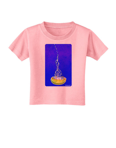 Solo Jellyfish Watercolor Toddler T-Shirt-Toddler T-Shirt-TooLoud-Candy-Pink-2T-Davson Sales