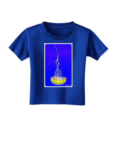 Solo Jellyfish Watercolor Toddler T-Shirt Dark-Toddler T-Shirt-TooLoud-Royal-Blue-2T-Davson Sales