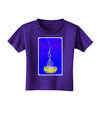 Solo Jellyfish Watercolor Toddler T-Shirt Dark-Toddler T-Shirt-TooLoud-Purple-2T-Davson Sales