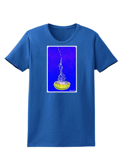 Solo Jellyfish Watercolor Womens Dark T-Shirt-TooLoud-Royal-Blue-X-Small-Davson Sales