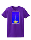 Solo Jellyfish Watercolor Womens Dark T-Shirt-TooLoud-Purple-X-Small-Davson Sales