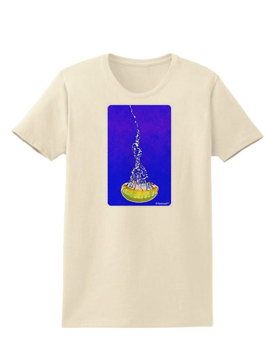 Solo Jellyfish Watercolor Womens T-Shirt-Womens T-Shirt-TooLoud-Natural-X-Small-Davson Sales