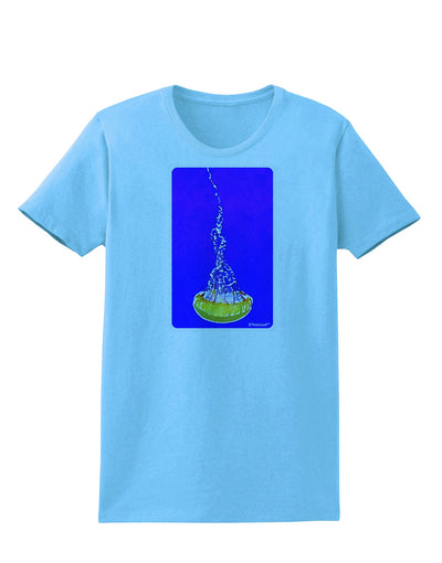 Solo Jellyfish Watercolor Womens T-Shirt-Womens T-Shirt-TooLoud-Aquatic-Blue-X-Small-Davson Sales