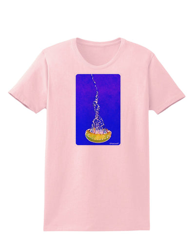 Solo Jellyfish Watercolor Womens T-Shirt-Womens T-Shirt-TooLoud-PalePink-X-Small-Davson Sales