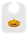 Sombrero Design Baby Bib by TooLoud