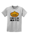 Sombrero Design - Cinco de Mayo Childrens T-Shirt by TooLoud-Childrens T-Shirt-TooLoud-AshGray-X-Small-Davson Sales