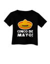 Sombrero Design - Cinco de Mayo Infant T-Shirt Dark by TooLoud-Infant T-Shirt-TooLoud-Black-06-Months-Davson Sales