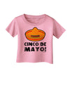 Sombrero Design - Cinco de Mayo Infant T-Shirt by TooLoud-Infant T-Shirt-TooLoud-Candy-Pink-06-Months-Davson Sales